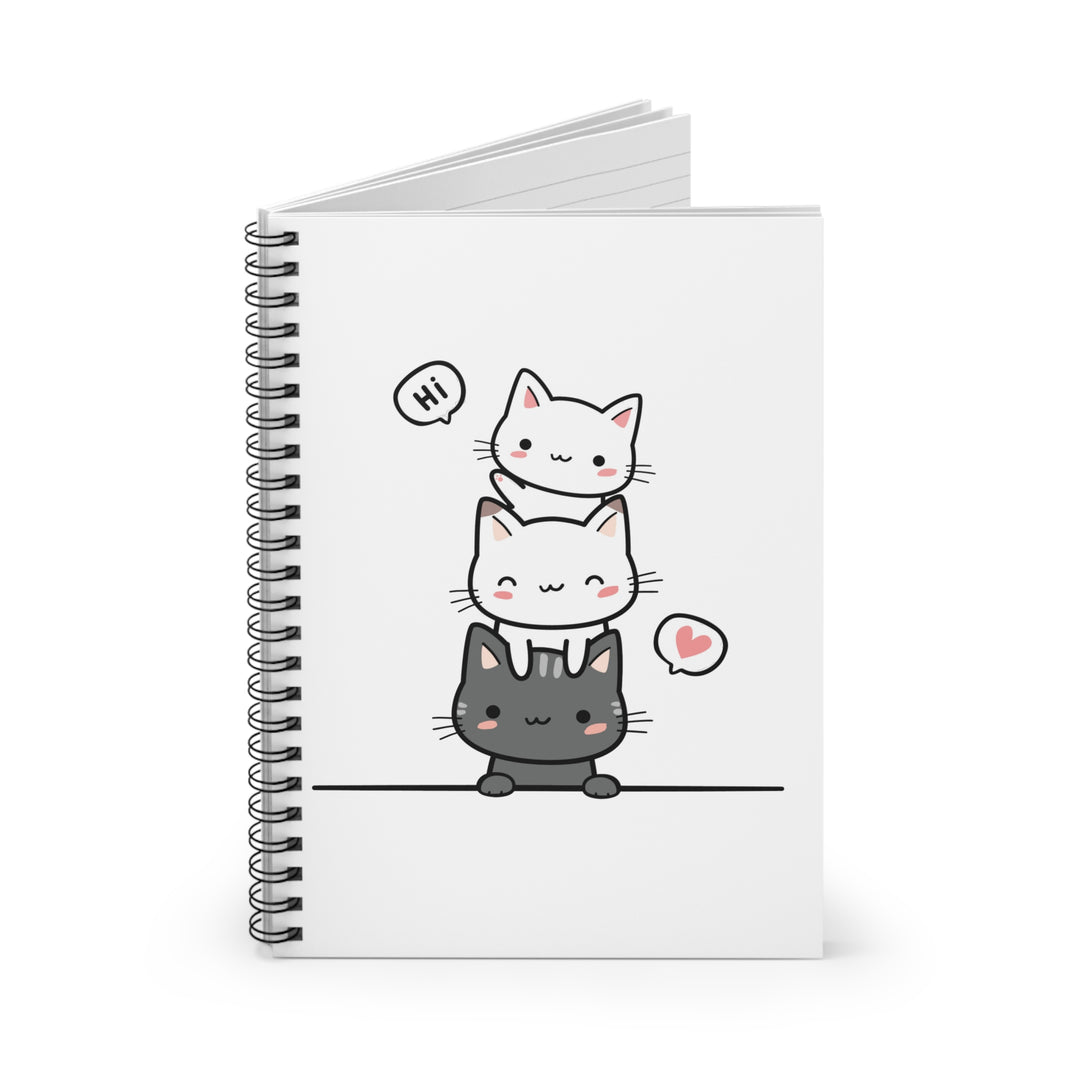 Kitty Trio Spiral Notebook