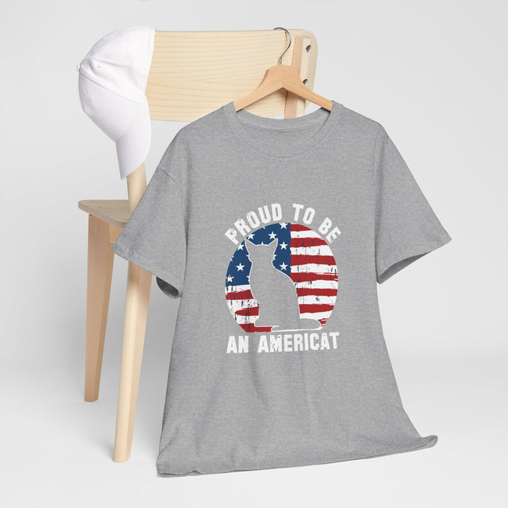 Proud to Be An Americat Cotton Tee