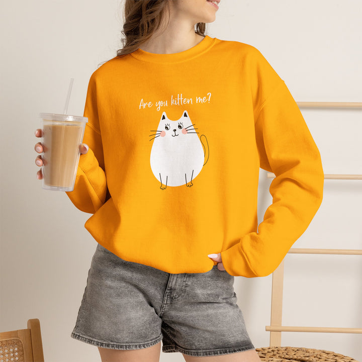 Kitten Me Crewneck Sweatshirt