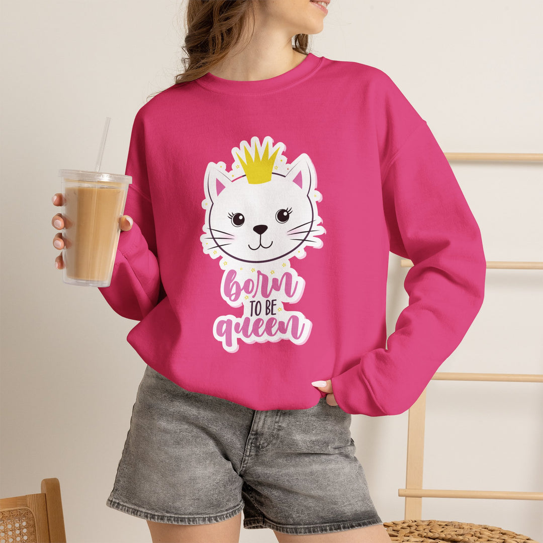 Queen Kitty Crewneck Sweatshirt