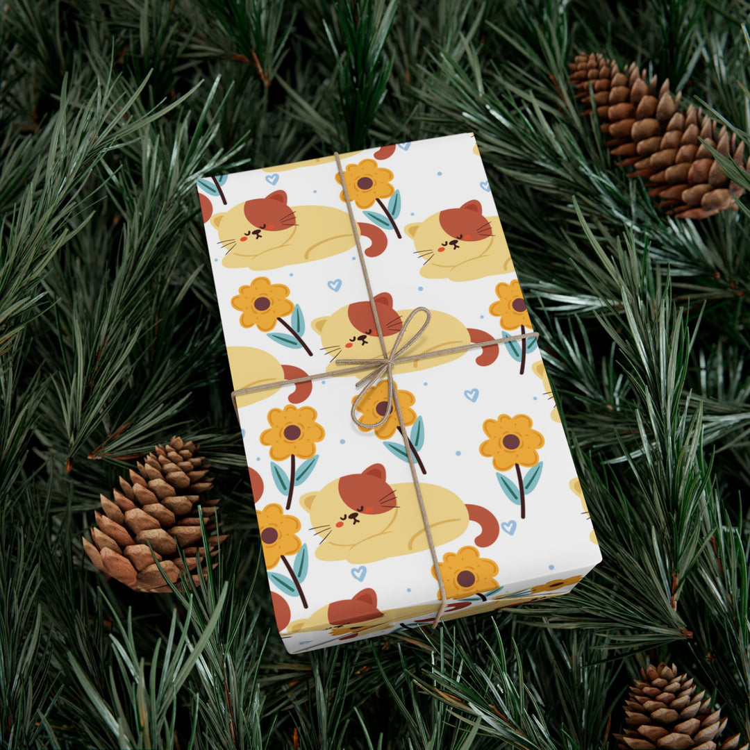 Paws and Petals Gift Wrap