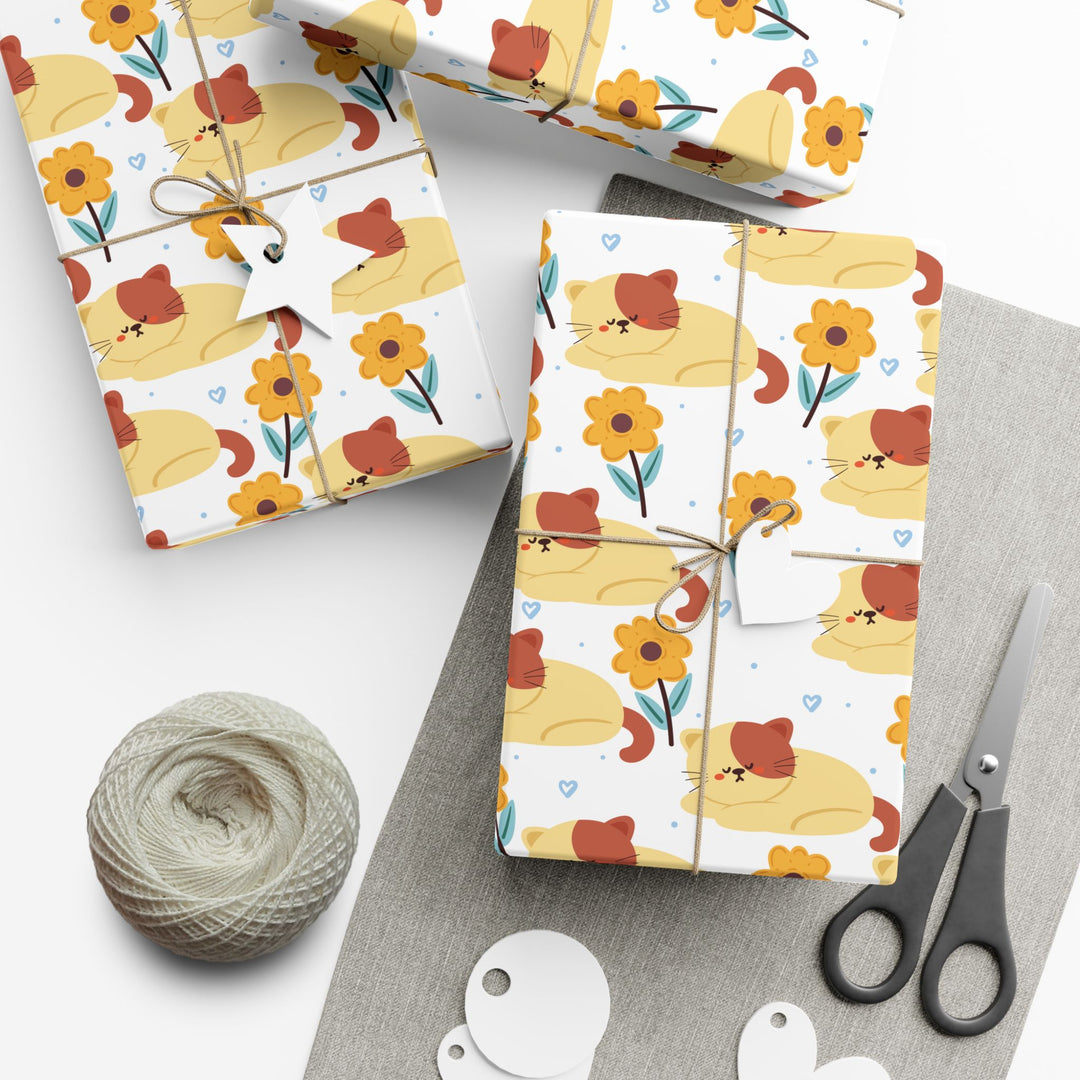 Paws and Petals Gift Wrap