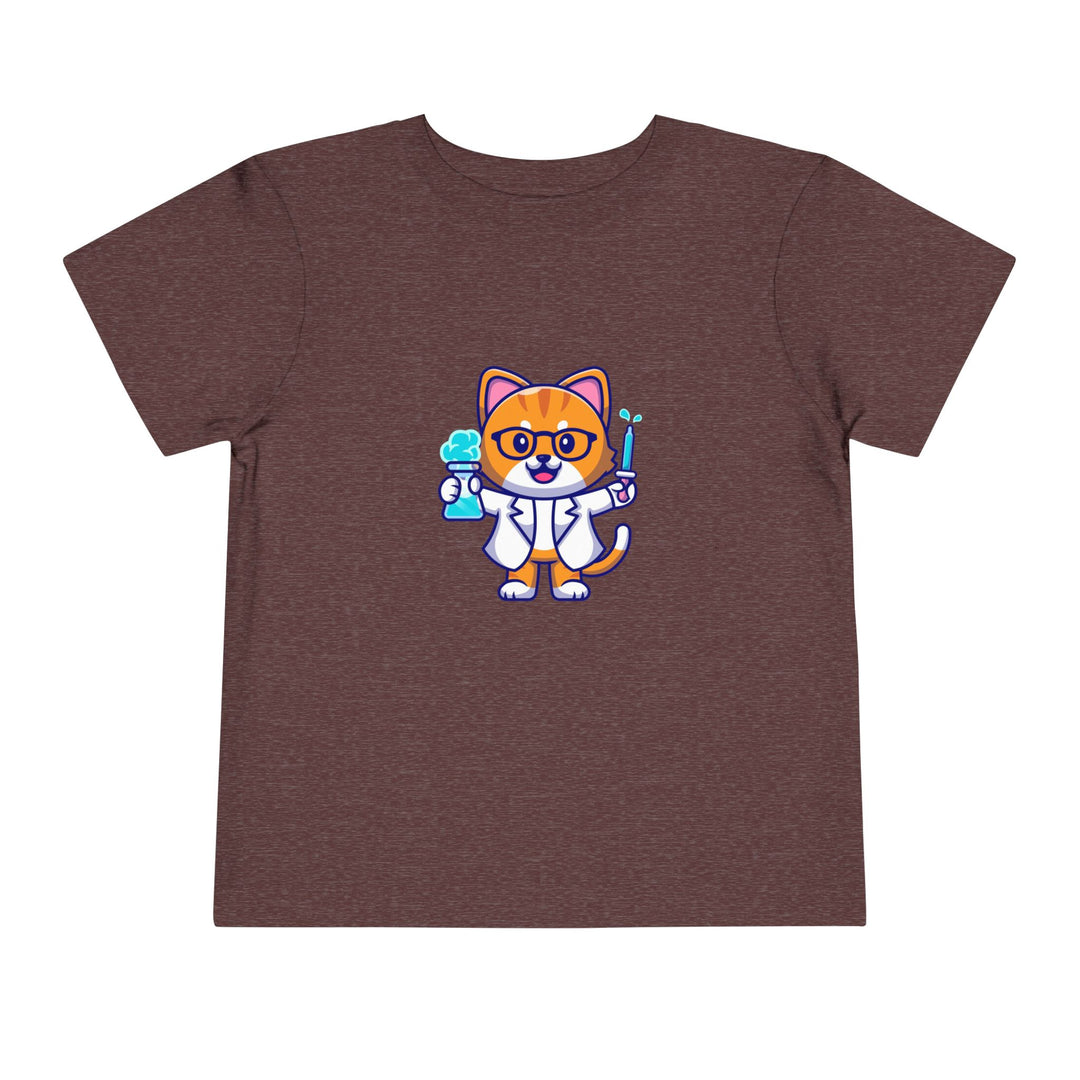 Scientist Kitty Toddler Tee