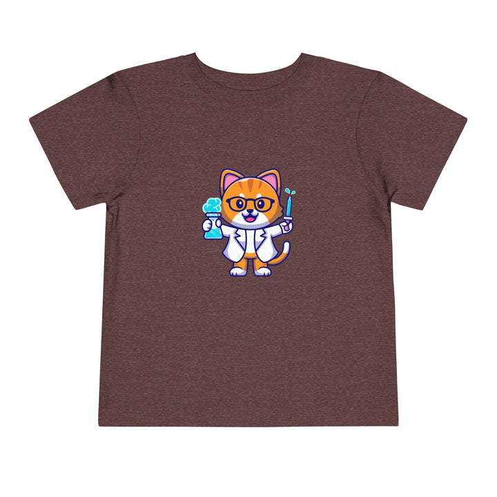 Scientist Kitty Toddler Tee