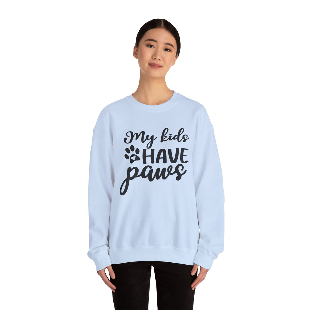 My Kids Have Paws Crewneck Sweatshirt