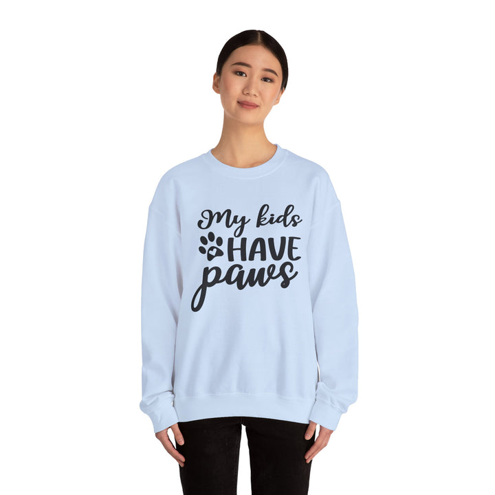My Kids Have Paws Crewneck Sweatshirt
