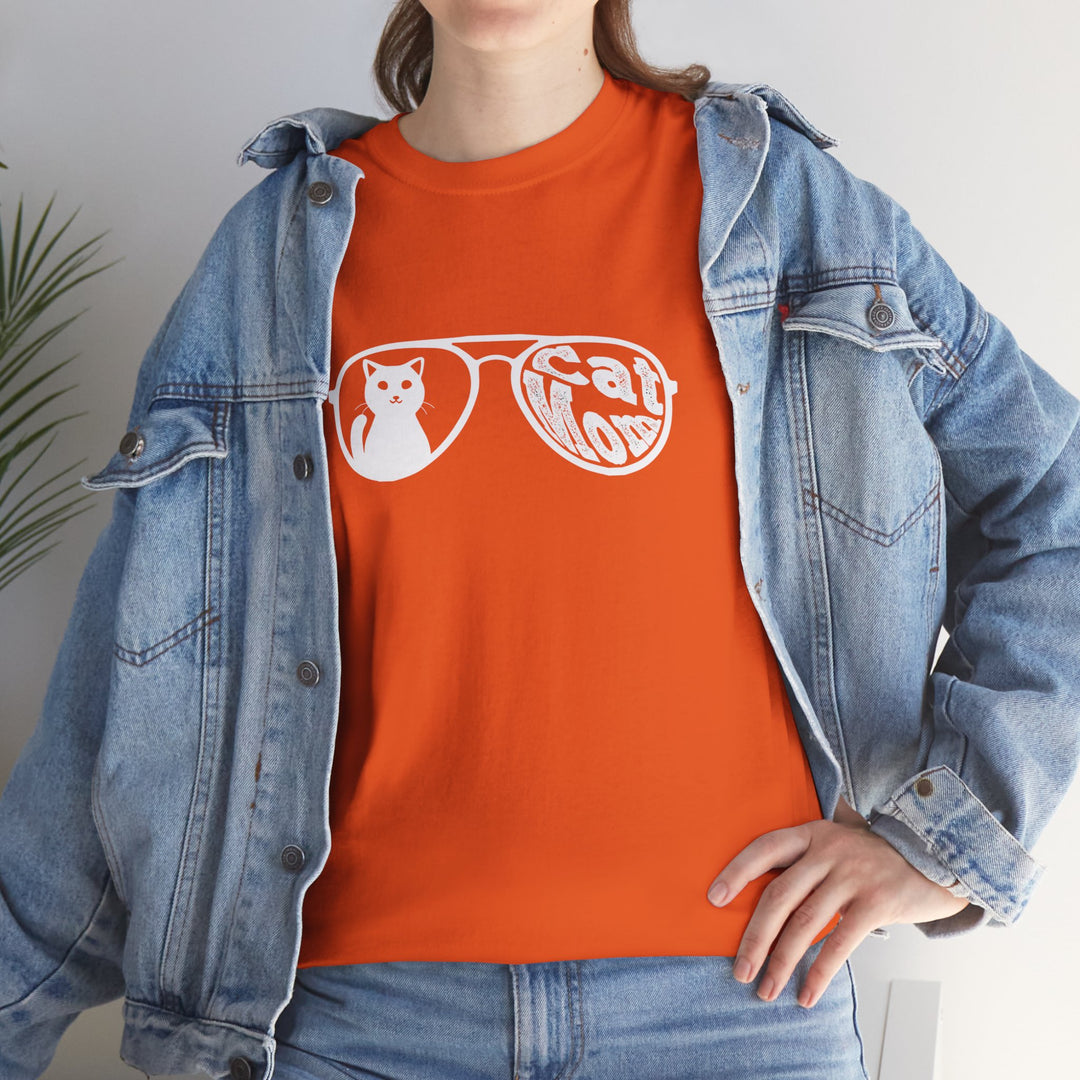 Cat Mom Cotton Tee