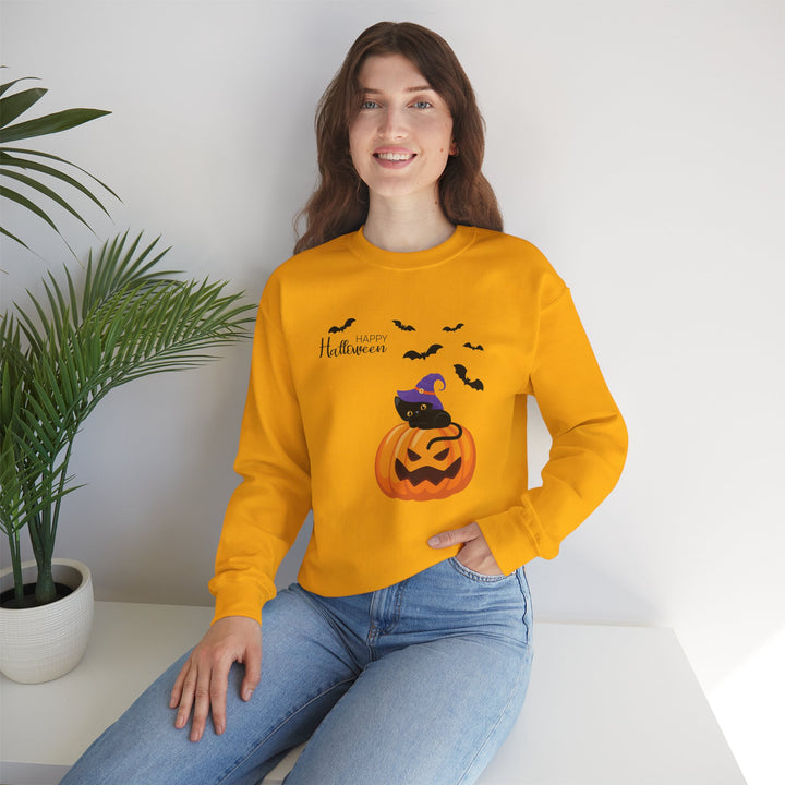 Cat-O-Lantern Crewneck Sweatshirt
