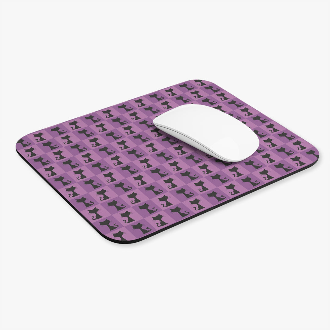 Silhouette Kitty Mouse Pad