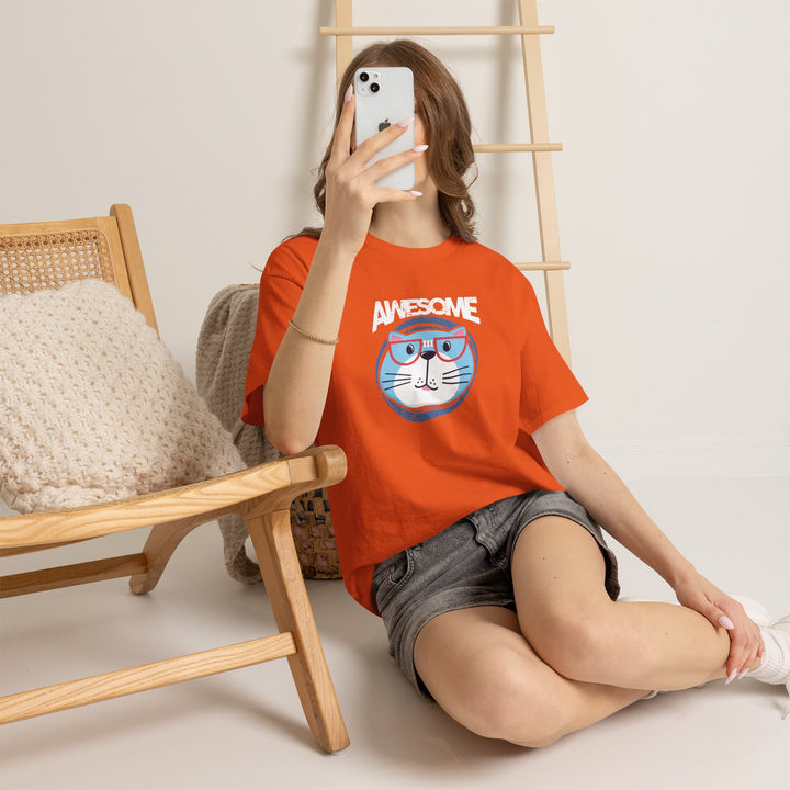 Awesome Cat Cotton Tee