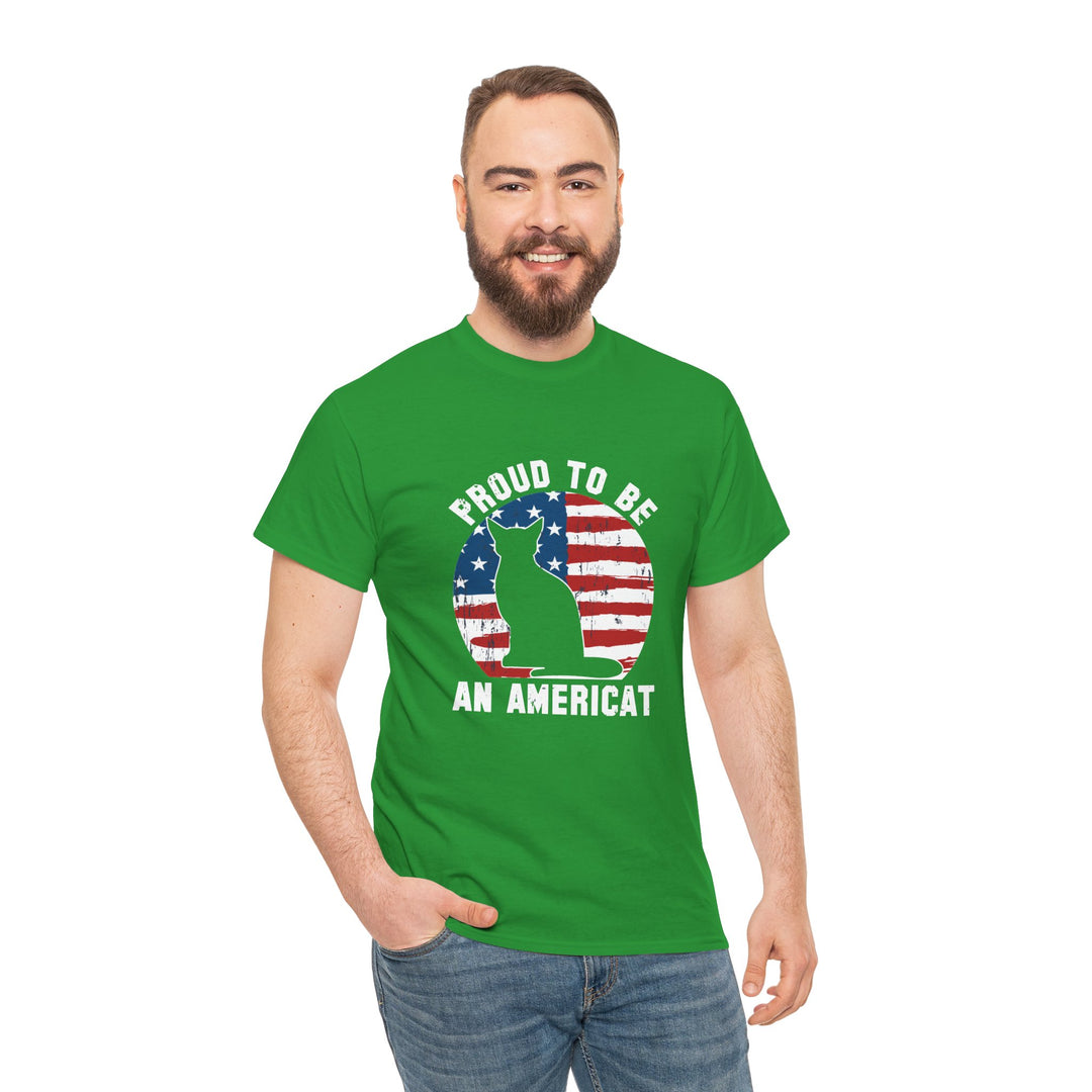 Proud to Be An Americat Cotton Tee