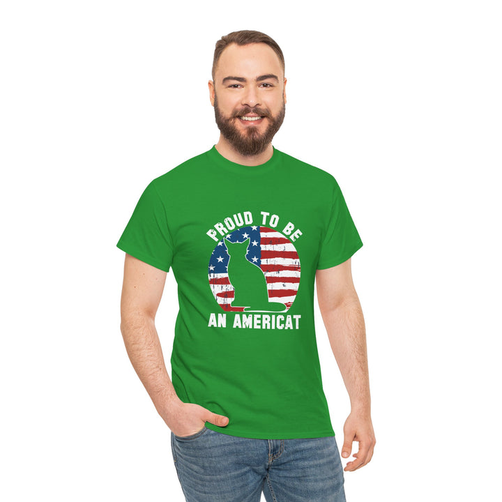Proud to Be An Americat Cotton Tee