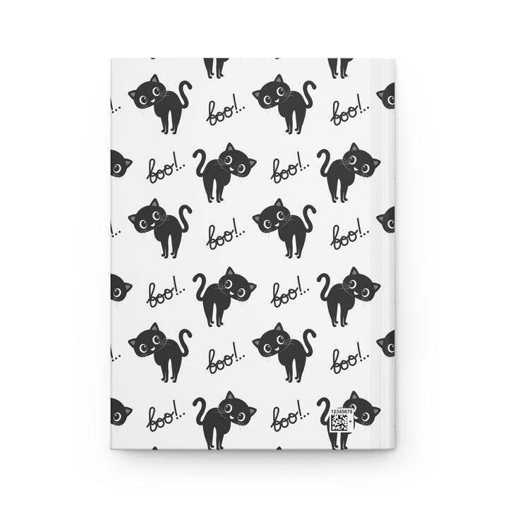 Boo Kitty Hardcover Journal
