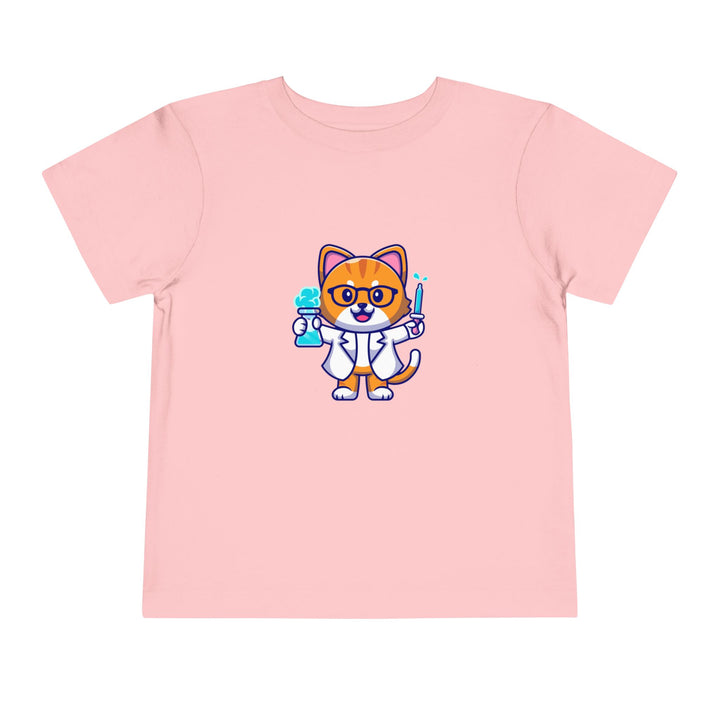 Scientist Kitty Toddler Tee
