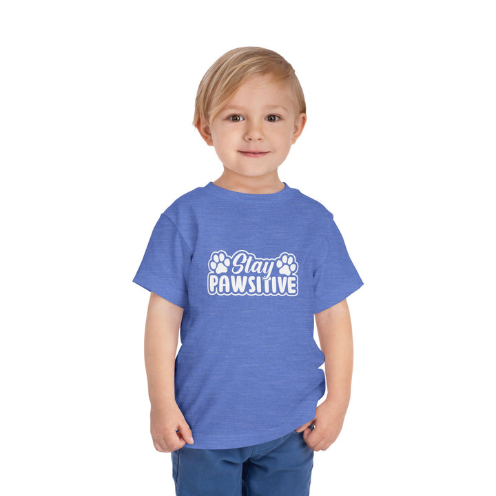 Stay Pawsitive Toddler Tee