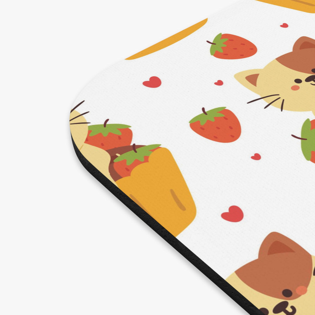Cupcake Cat Mouse Pad
