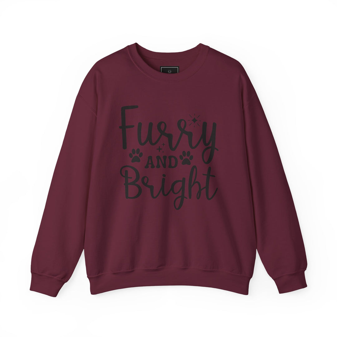 Furry and Bright Unisex Crewneck Sweatshirt