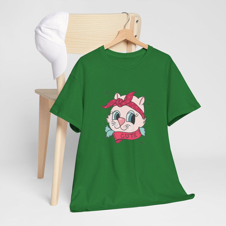 Tattoo Cat Cotton Tee