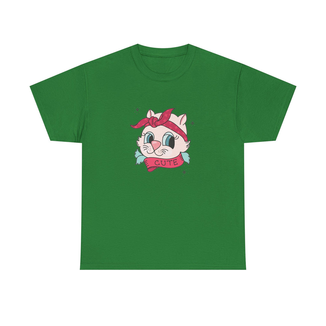 Tattoo Cat Cotton Tee