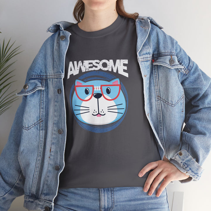 Awesome Cat Cotton Tee