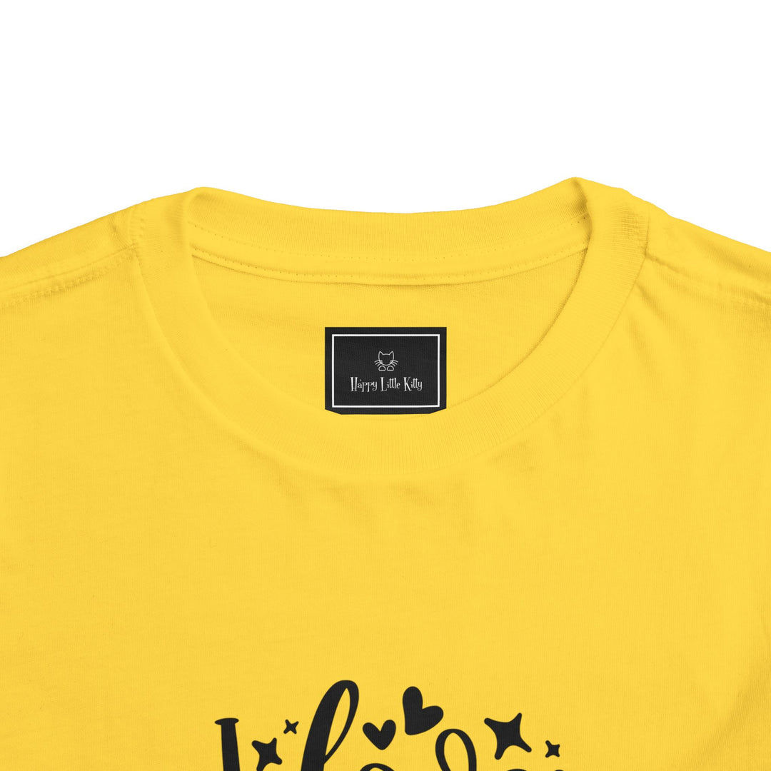 I Love My Cat Toddler Tee