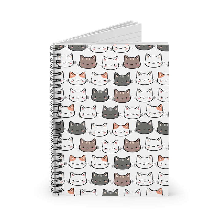 Cat Friends Spiral Notebook