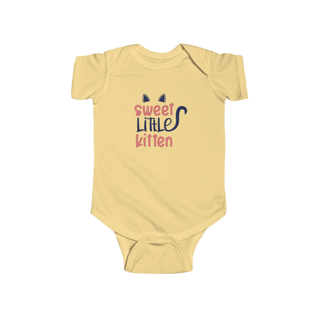 Sweet Little Kitten Infant Fine Jersey Bodysuit
