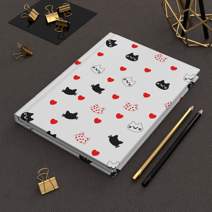 Cat Lover Hardcover Journal