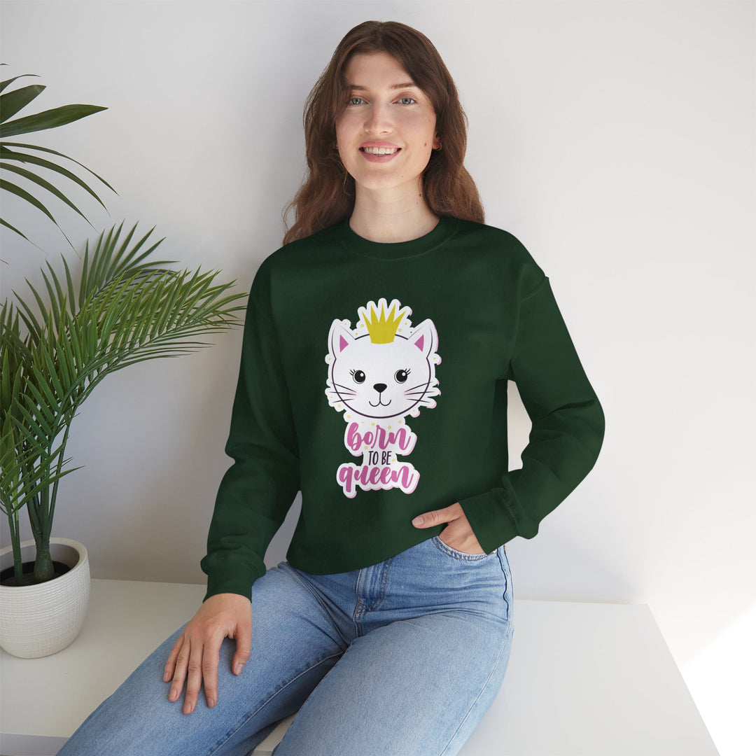 Queen Kitty Crewneck Sweatshirt