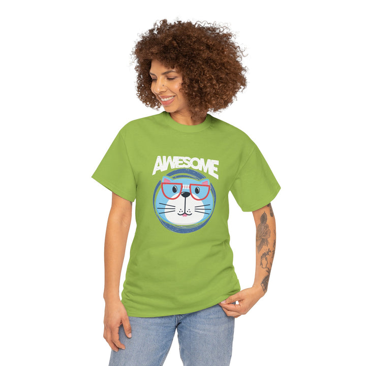 Awesome Cat Cotton Tee