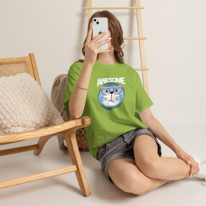 Awesome Cat Cotton Tee