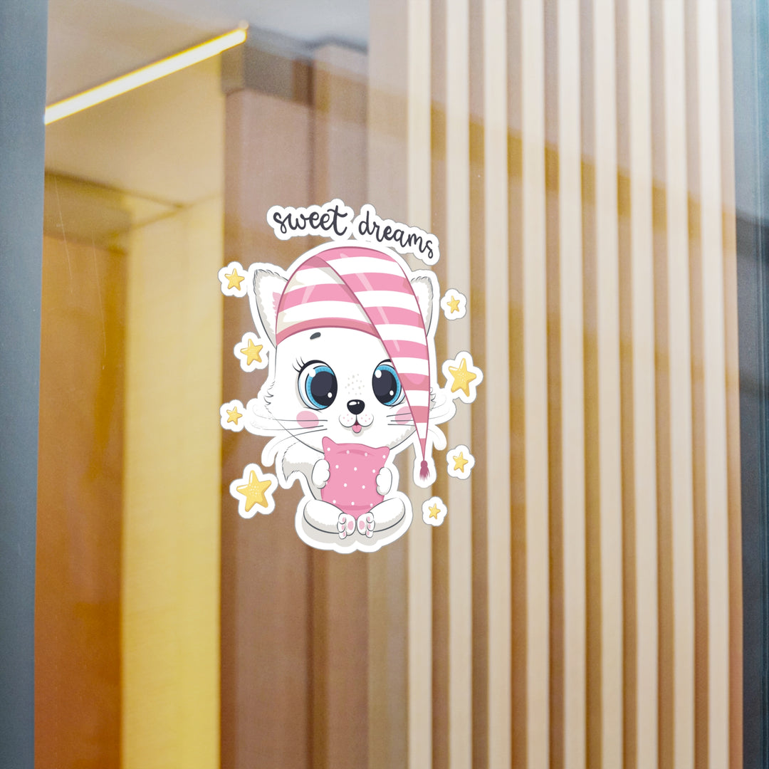 Sweet Dreams Kitty Sticker