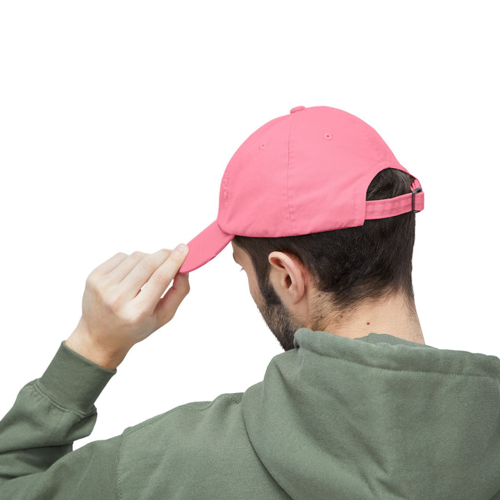 Cats and Coffee Unisex Distressed Hat