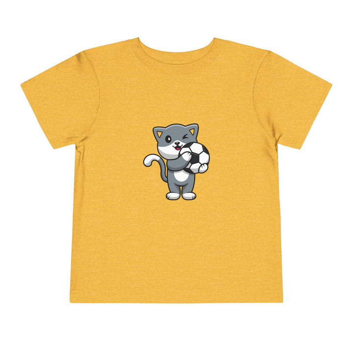 Soccer Cat Toddler Tee