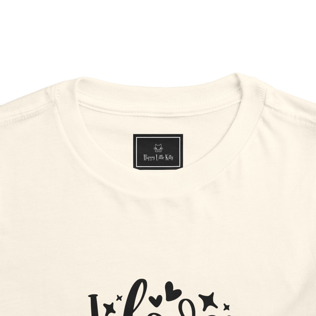 I Love My Cat Toddler Tee