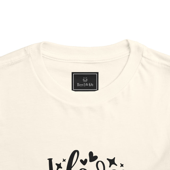 I Love My Cat Toddler Tee