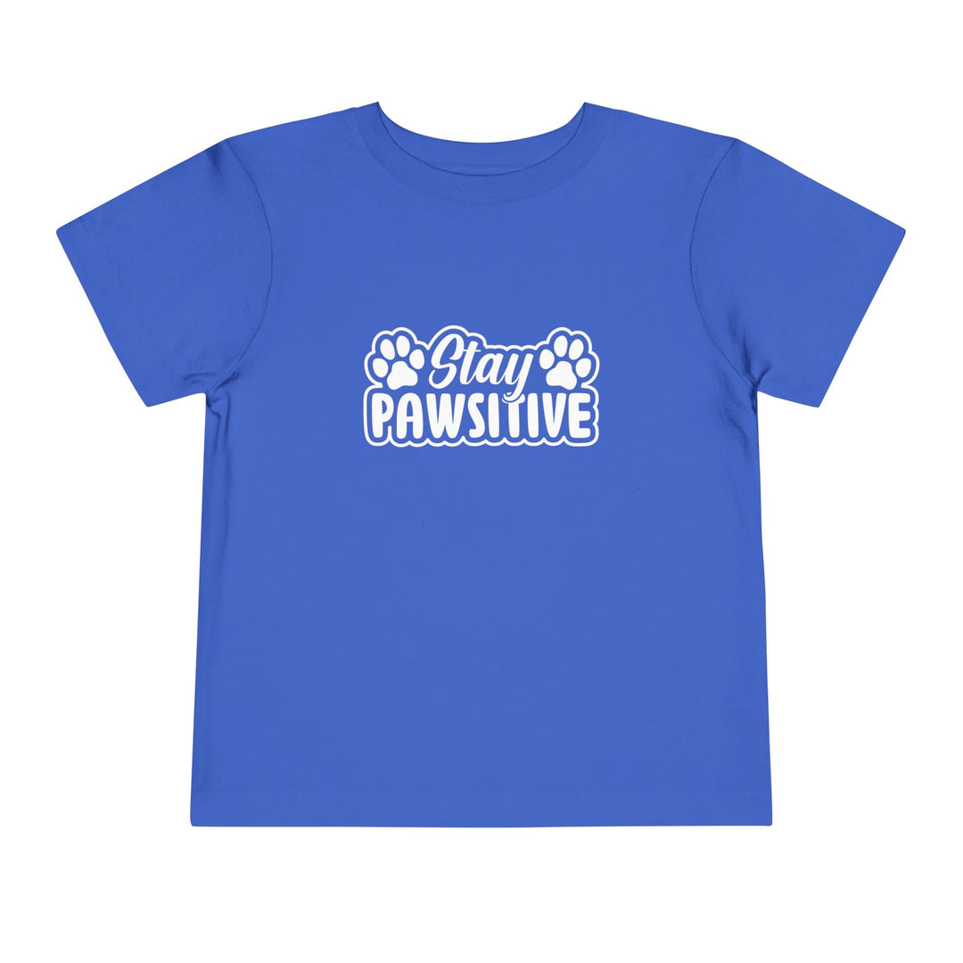 Stay Pawsitive Toddler Tee