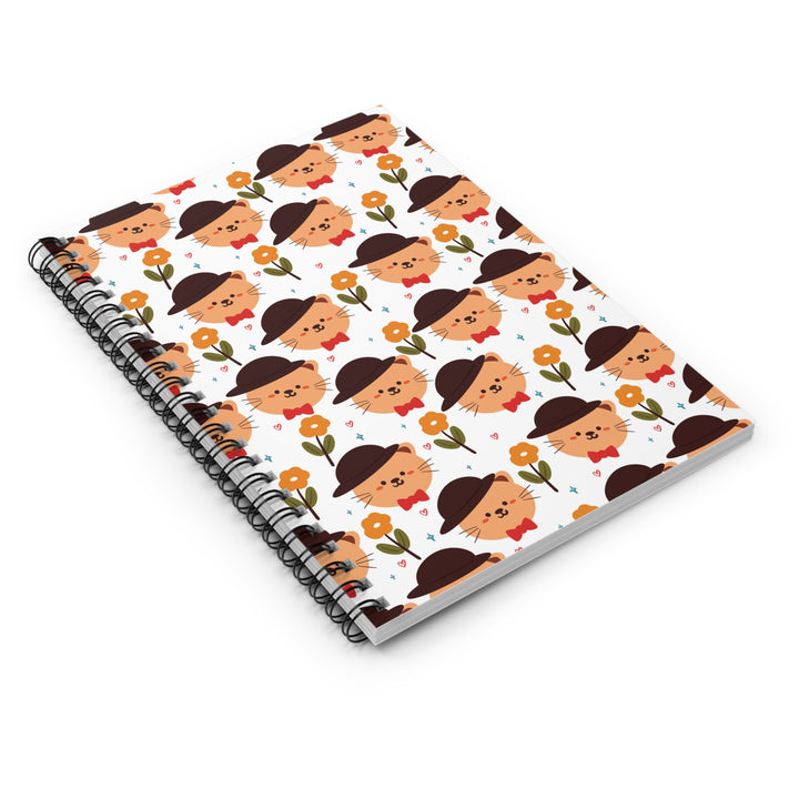 Posh Cat Spiral Notebook