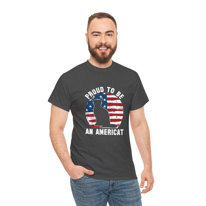 Proud to Be An Americat Cotton Tee