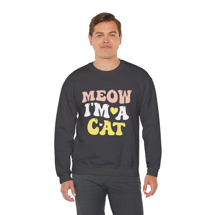 Meow I'm A Cat Unisex Crewneck Sweatshirt