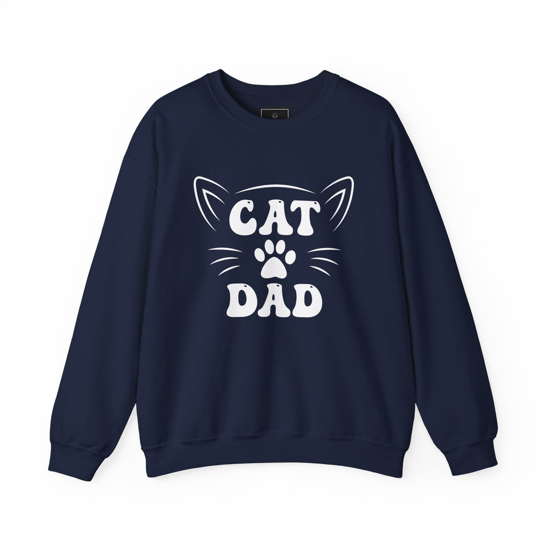 Cat Dad Crewneck Sweatshirt