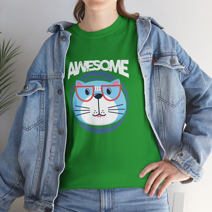 Awesome Cat Cotton Tee