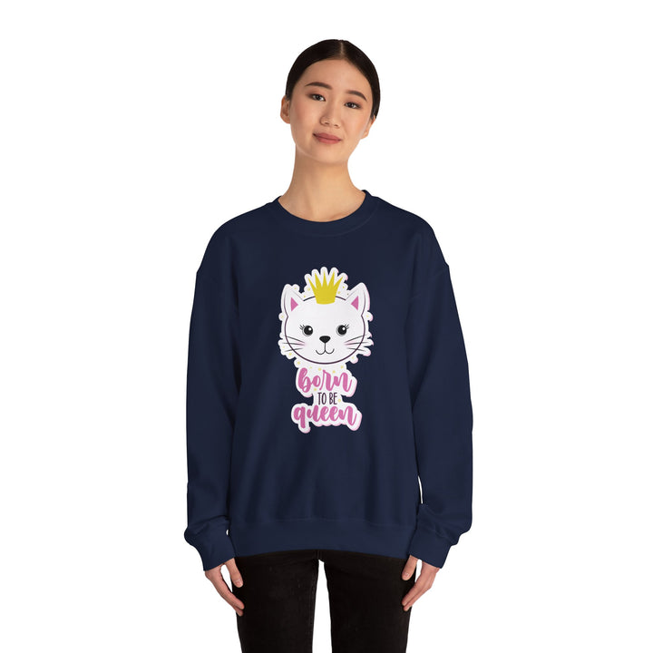 Queen Kitty Crewneck Sweatshirt