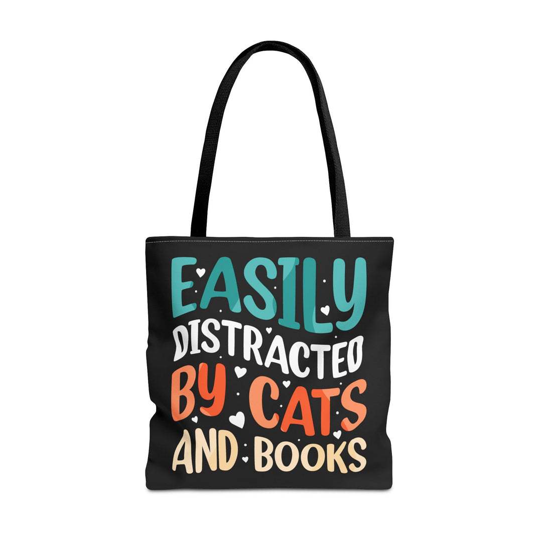Cats and Books Tote Bag