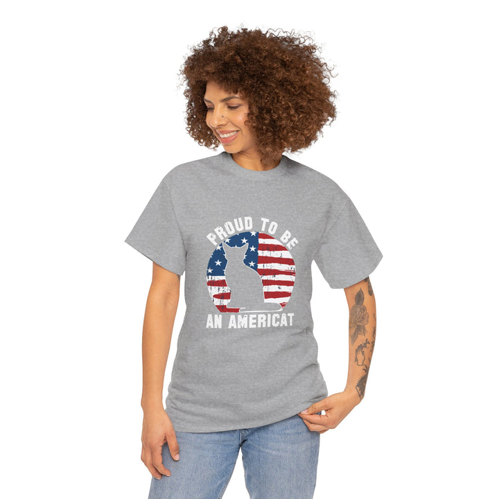 Proud to Be An Americat Cotton Tee