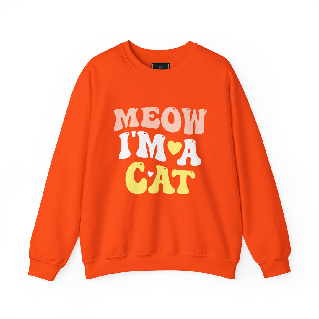 Meow I'm A Cat Unisex Crewneck Sweatshirt