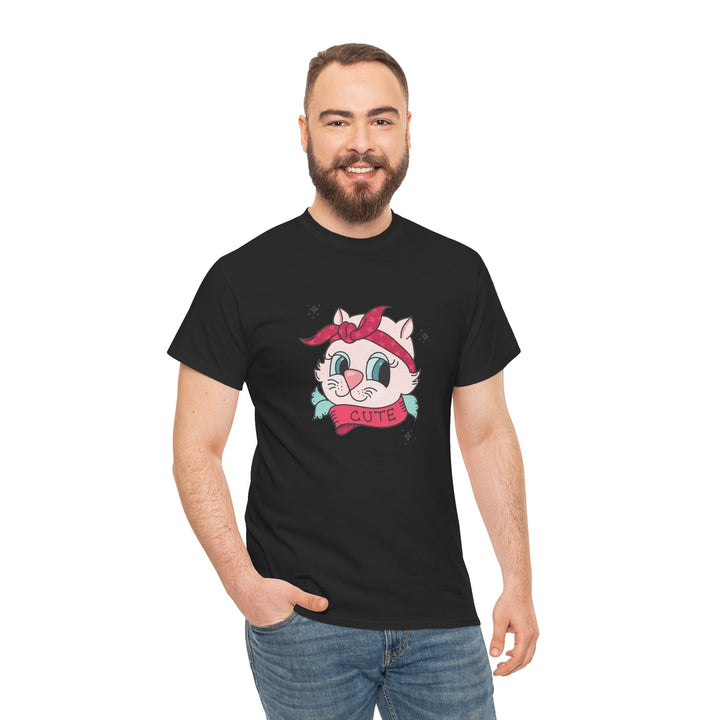Tattoo Cat Cotton Tee