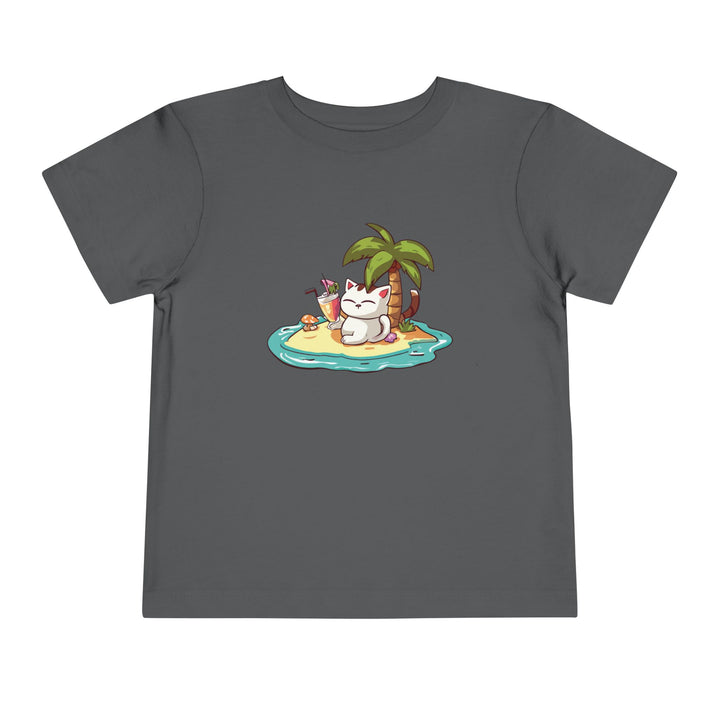 Tropical Cat Toddler Tee