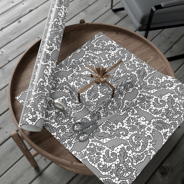 Lace Cat Gift Wrap