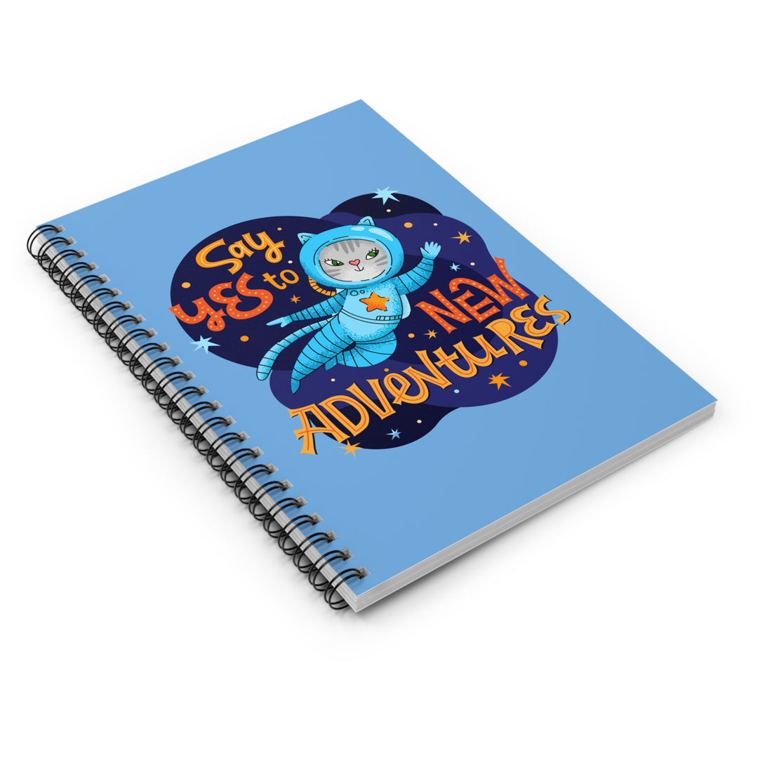 Adventure Kitty Spiral Notebook